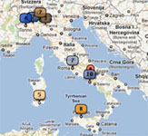 presentazione geografica dei risultati